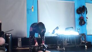 Straight Jacket And Arse Fun