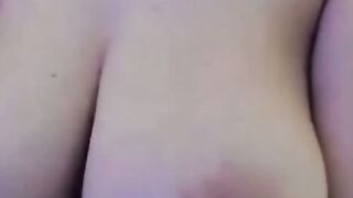 Big Natural Tits Latina Babe on Webcam