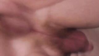 Skinny hunk deepthroats a big and veiny dick till rock hard