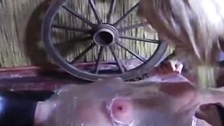 Fucked And Milked In Clingfilm