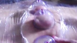 Fucked And Milked In Clingfilm