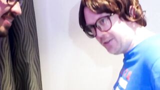 Big natural tits teen Haydies tricked into kinky blowjob