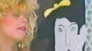 Blonde chick services a hairy dick and waits for cumshot