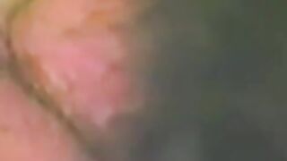 Blonde chick services a hairy dick and waits for cumshot