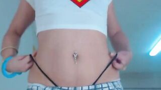 Sexy Amateur Babe Dancing in Lingerie Shows Off Her Curves