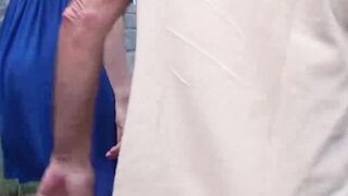 Blonde cougars Inna and Yvette sucks DILF and twinks cock