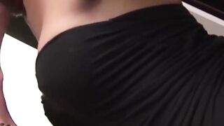 Asian tgirl riding wood hard dick before doggystyle pounding