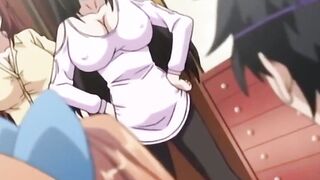 Horny busty babe enjoys great sex