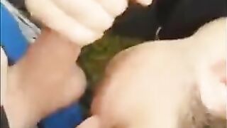 What He Does With His New iPhone: Gay Amateur Webcam Blowjob