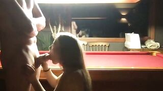 Teen Amateur Gives Boyfriend a Sloppy Blowjob