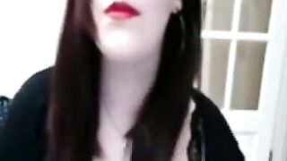 Smoking Princess Tease - Fetish POV Webcam Show