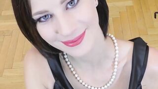 Classy babe fucked slowly and filmed by hung British sir