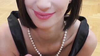 Classy babe fucked slowly and filmed by hung British sir