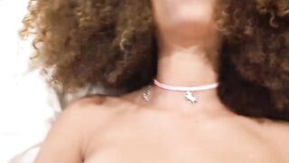 Natural tits ebony Cecilia Lion fucked hard by kinky stepdad