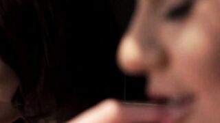 Beautiful Tina Kay erotic vibrator pussy play in restroom