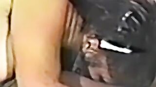 Amateur chick swallows black dick before being hammered