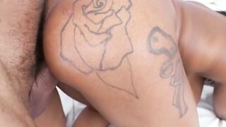 Busty babe Rachel Raxxx POV hardcore doggystyle fucking
