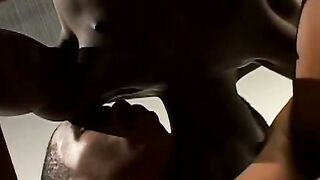 Black jocks Peanut and Pinky argue who is got a bigger BBC so they fuck each other to