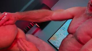 Pierced hunk Hogan Wade fucked and handfisted Ace Stallion after deepthroats