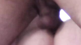 Horny twink blowjobs two cocks at the same time and banged