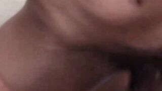 Horny twink blowjobs two cocks at the same time and banged