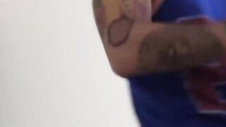 Horny twink blowjobs two cocks at the same time and banged