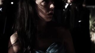 Teen wallflower faces her dates friends