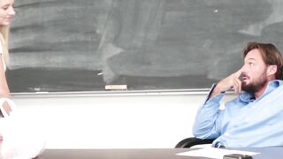 Little schoolgirl slut Riley Star dicked after classes