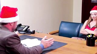 Head teacher fucks two before holidays at the office