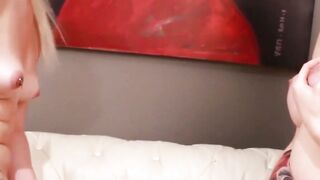 Hot Cassidy Quinn has big tits fucking contest with tranny