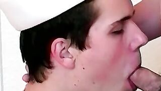 Seafaring teenager Alan Fisher cums hard after doggystyle