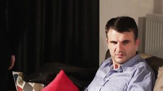 Temptress spitroasted before interracial facial