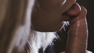 Horny blonde Nicole Vice doggystyle fucked with stockings on
