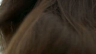 Nubile brunette beauty Demi Fray slow motion pussy teasing