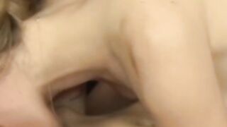 Glasses MILF dildo drilled before hardcore 69 pussy licking