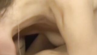 Glasses MILF dildo drilled before hardcore 69 pussy licking