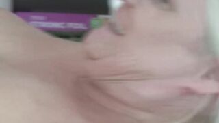 Busty Lacey Starr facialized after doing a titty job to stud