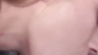 Natural tits babe Cherry Rain pussy played by horny blonde