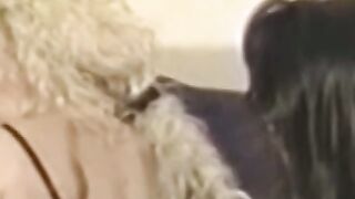 Restrained lesbian spanked and dominated over
