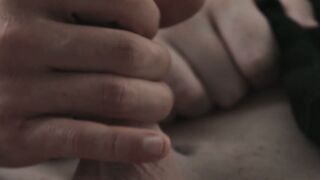 Blonde Tbabe Ella Hollywood gives footjob before ass fuck