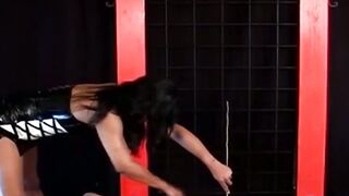 SUFFERING IN DESPAIR Dominatrix Teaches Her Helpless Slave the True Meaning of Pain and Submission