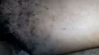 Ebony Cock Stroking Under the Stars