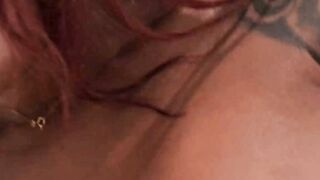 Curvy babe Jade wet pussy is pounded by a big dick during live stream