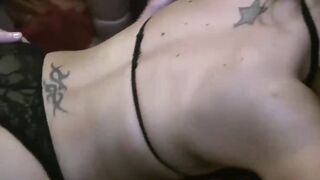 Busty Porscher Wells and Missy Kink doggystyle group fucking