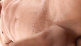 Muscular young men enjoy a heavy dose of bareback fucking