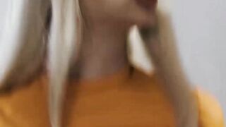 Foot fetish Kenzie Reeves fucked doggystyle before facial