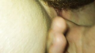 Eating Twat with Noisy Shaking Orgasm
