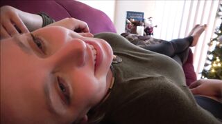 Christmas alone with Stepmom - Brianna Beach - Milf comes