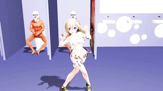 [MMD] Bathroom Party of Sweet Devil