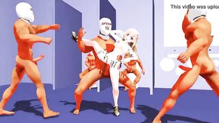 [MMD] Bathroom Party of Sweet Devil